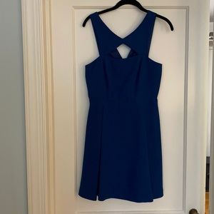 Bcbgeneration blue cocktail dress, size 6. Only worn once!